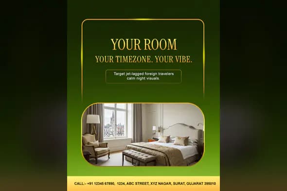 Luxury Hotel Room Promotion Template