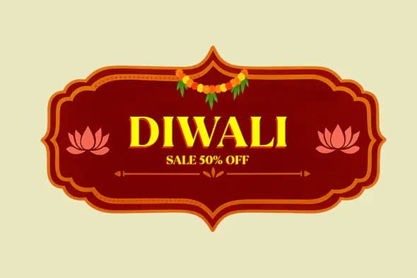 Diwali Sale Banner Design
