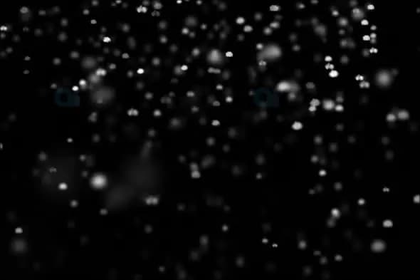 Dense Bokeh Snowfall – Soft Winter Particles with Dynamic Motion