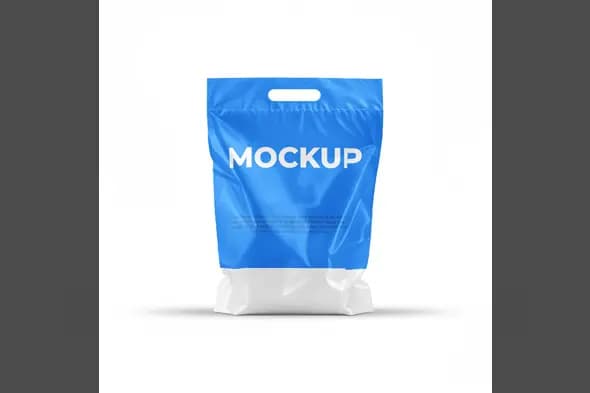 Store Carry Bag Mockup Presentation