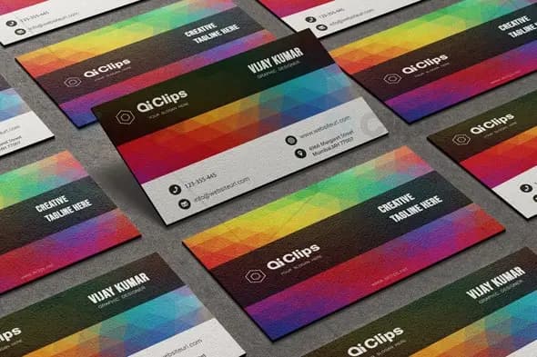 Professional Business Card Photoshop PSD Template | AIClips