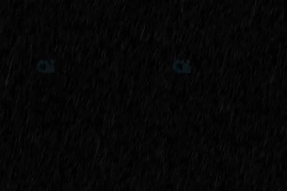 Fine Diagonal Rainfall on Dark Background - Atmospheric Cinematic Effect