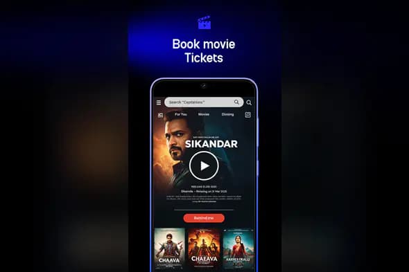 Movie Ticket Booking App UI Template