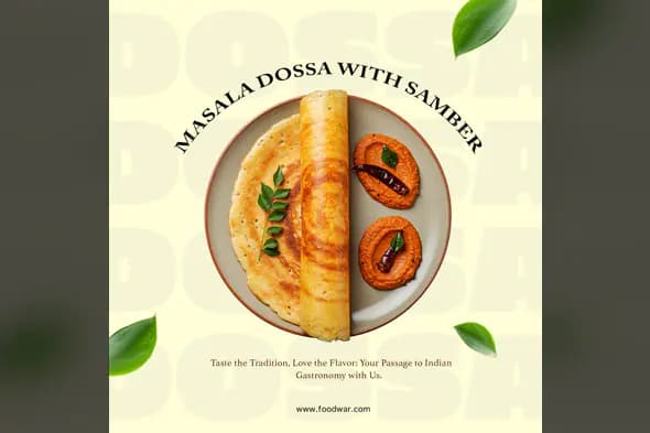 South Indian Cuisine Promotion Template