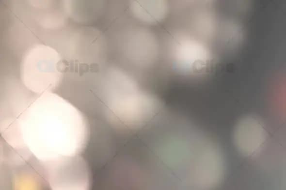 Soft Silver Bokeh Light Overlay