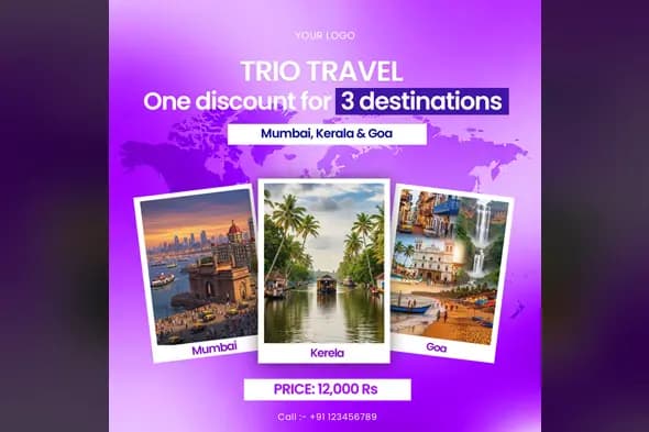 Multi-City Indian Holiday Promo Template