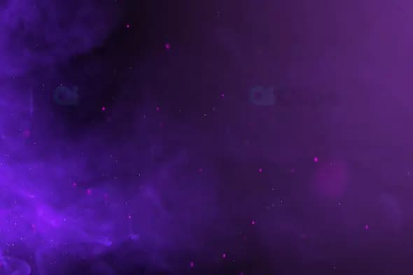 Purple Smoke and Particle Overlay - Mystical Atmosphere
