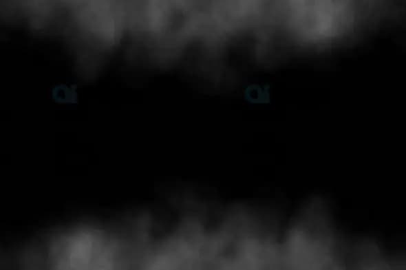 Realistic Horizontal Smoke Effect - Dark Mist Overlay