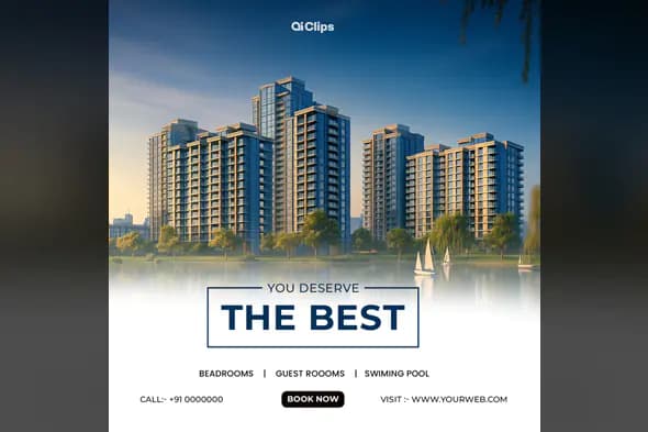 Modern Urban Apartment Advertisement