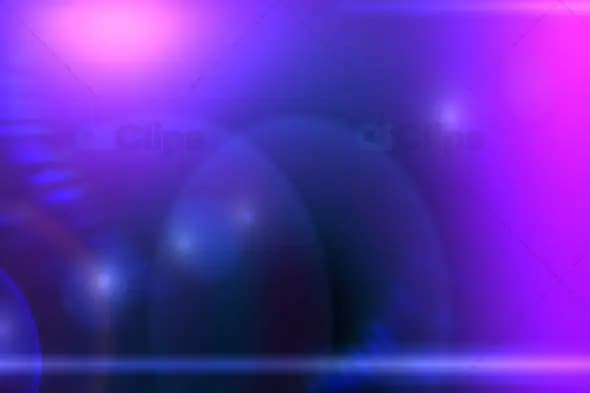 Abstract Purple and Blue Lens Flare with Light Streaks