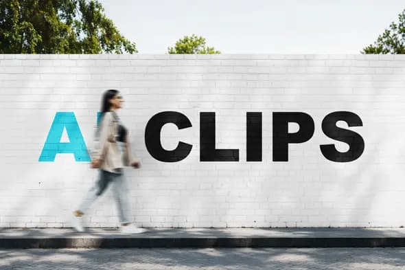 Urban Wall Mockup with Large Typography Effect