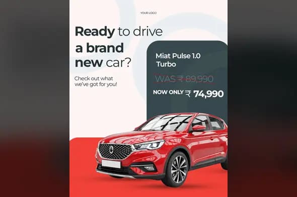 Automotive Showroom Promotion Template