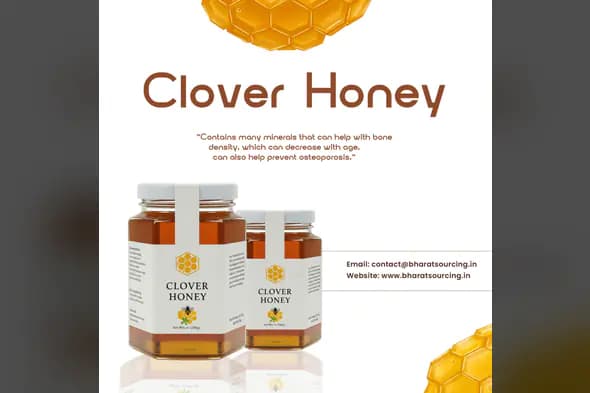Clover Honey Product Showcase Template