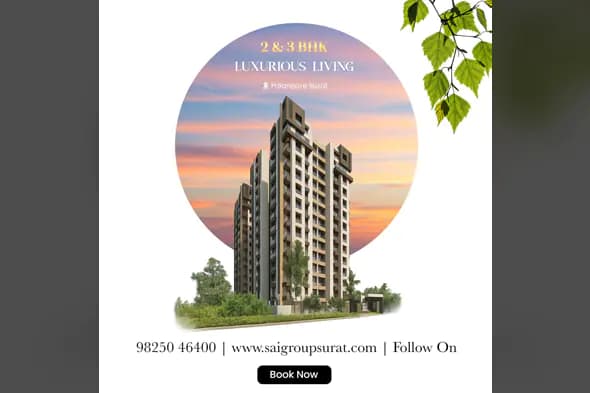 Enhanced Luxury Apartment Social Media Ad Template