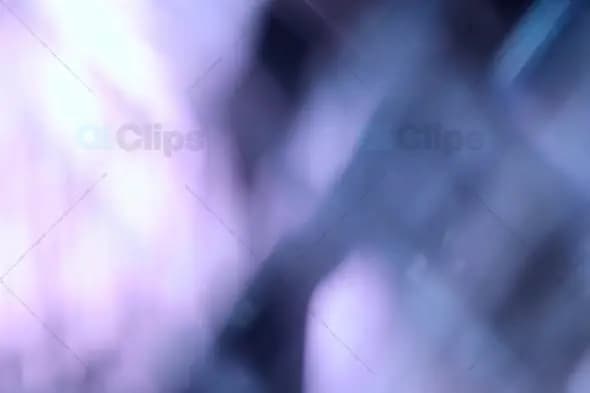 Abstract Soft Blue Bokeh Light Movement