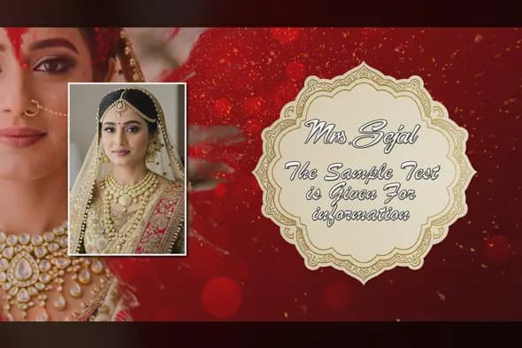 Elegant Indian Wedding Title With Edius 8 Pro