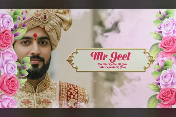 Elegant Wedding Title Template