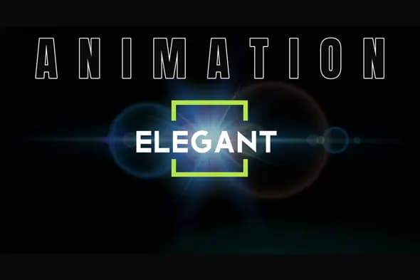 Sleek Typography Animation Intro