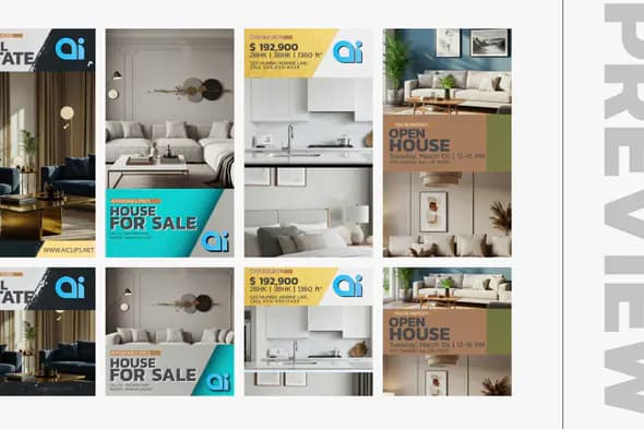 Modern Real Estate Marketing Pack