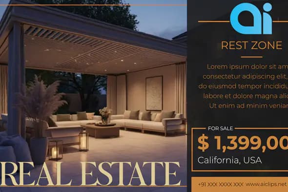 Upscale Real Estate Promo Template