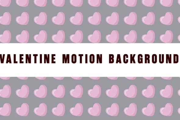 Animated Valentine Heart Pattern