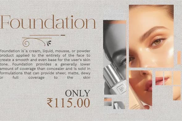 Elegant Cosmetic Product Promo