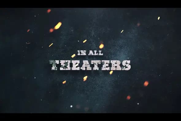 Grunge Blockbuster Movie Title Intro