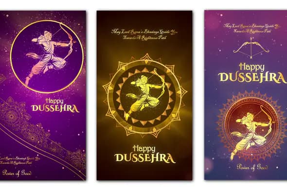 Dussehra Festival Animation Pack