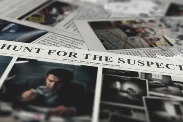 Investigation Newspaper Mockup Template