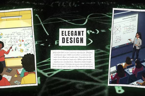 Elegant Educational Presentation Template