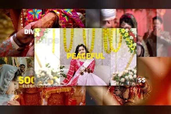 Wedding Photo Gallery Slideshow Template