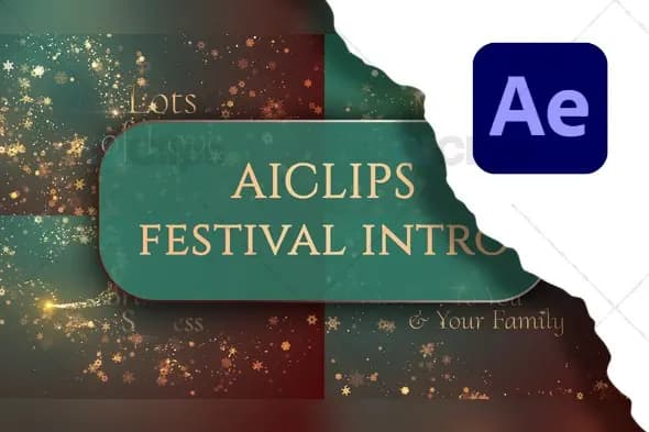 Elegant Festival Intro Template for After Effects