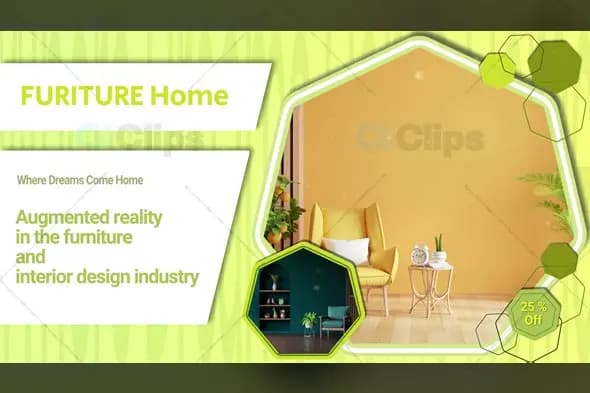 Modern Furniture & Interior Design Presentation Template