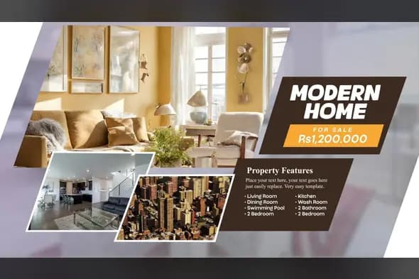 Elegant Real Estate Property Showcase Template