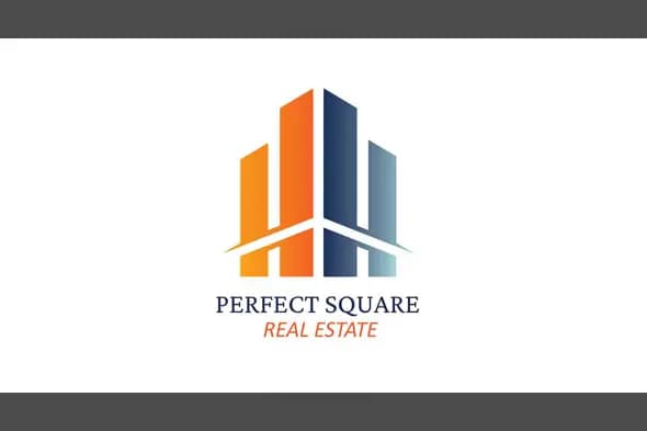 Modern Abstract Real Estate Building Logo Design