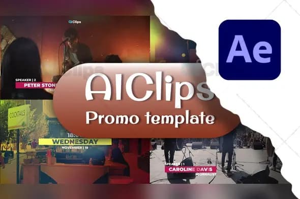 Dynamic Event Promo Template for After Effects
