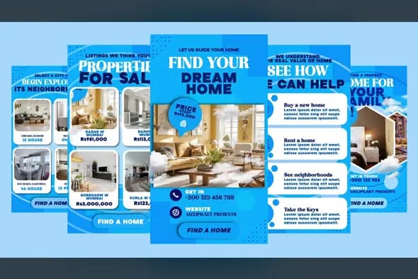 Real Estate Property Showcase Animation Template