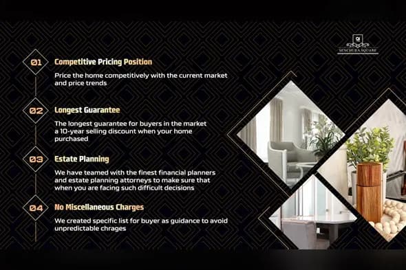 Luxury Real Estate Services Timeline Template