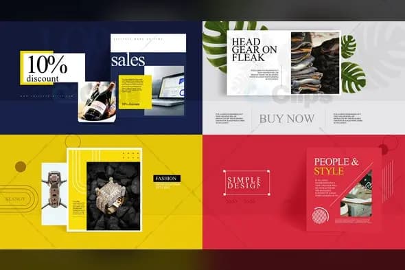 Modern Fashion & Lifestyle Stories Template Pack