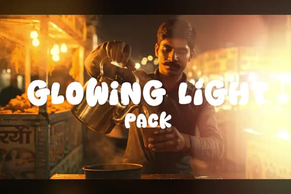 Glowing Light Overlay Pack for After Effects – Indian Street Ambience Visual Effects