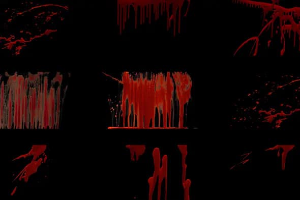 Gory Blood Splatter Effects Pack