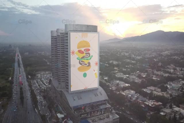 Urban Billboard Advertising Mockup Template