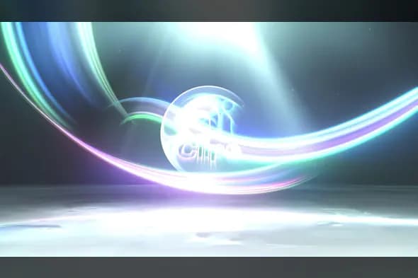 Elegant Light Streak Logo Reveal Template for After Effects – Glowing Intro Animation
