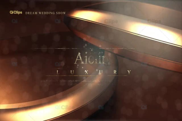 Luxury Dream Wedding Show Template
