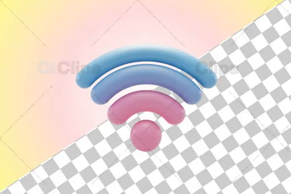 Gradient Wi-Fi Icon