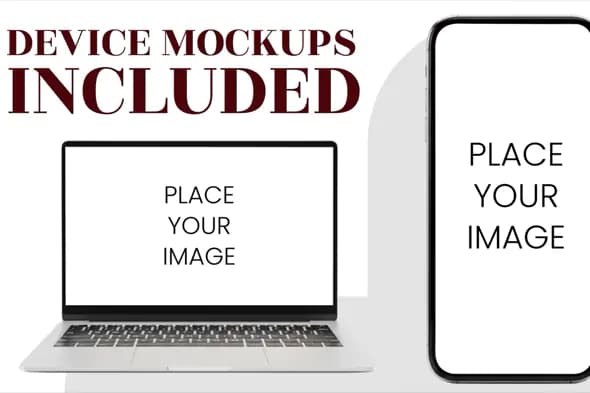 Multi-Device Mockup Template for App Demos