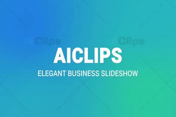 Elegant Business Slideshow Template