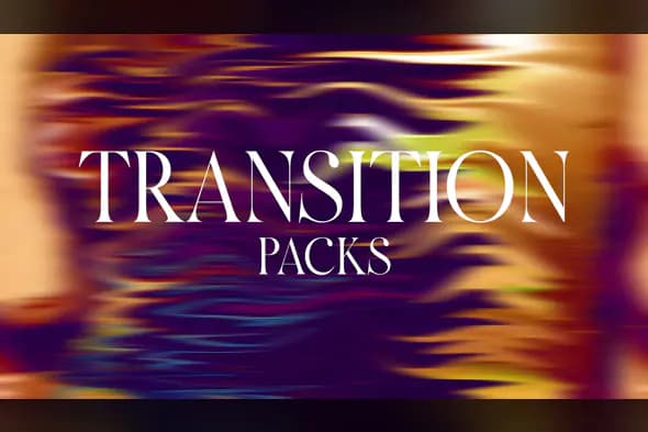 Liquid Distortion Transition Effects Pack for After Effects – Abstract Flow Animation