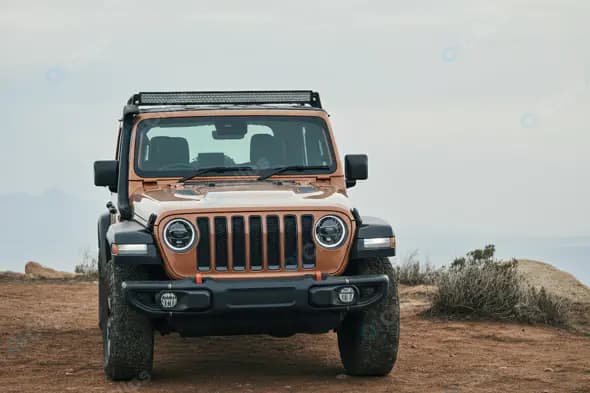 Off-Road SUV Adventure on Rugged Terrain