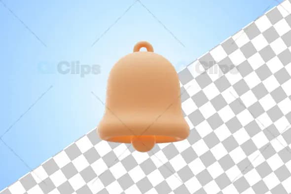 3D Notification Bell Icon